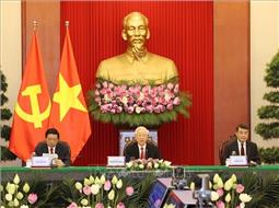 Tổng Bí thư Nguyễn Phú Trọng: Các quốc gia, chính đảng cần nêu cao tinh thần đoàn kết, cộng đồng trách nhiệm